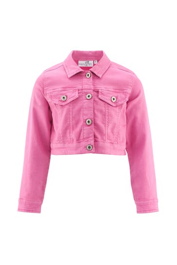 HAPPY GIRLS Jeansjacke pink