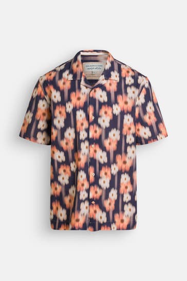 COLOURS & SONS Kurzarmhemd Regular Fit