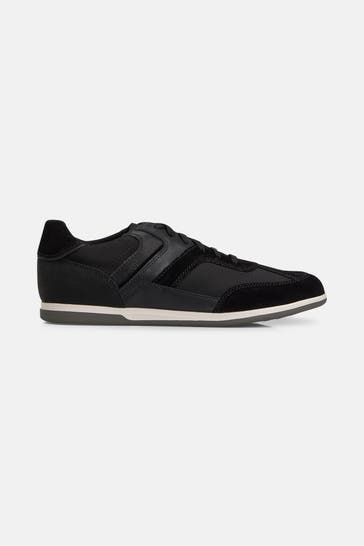 GEOX Sneaker 'Renan' schwarz