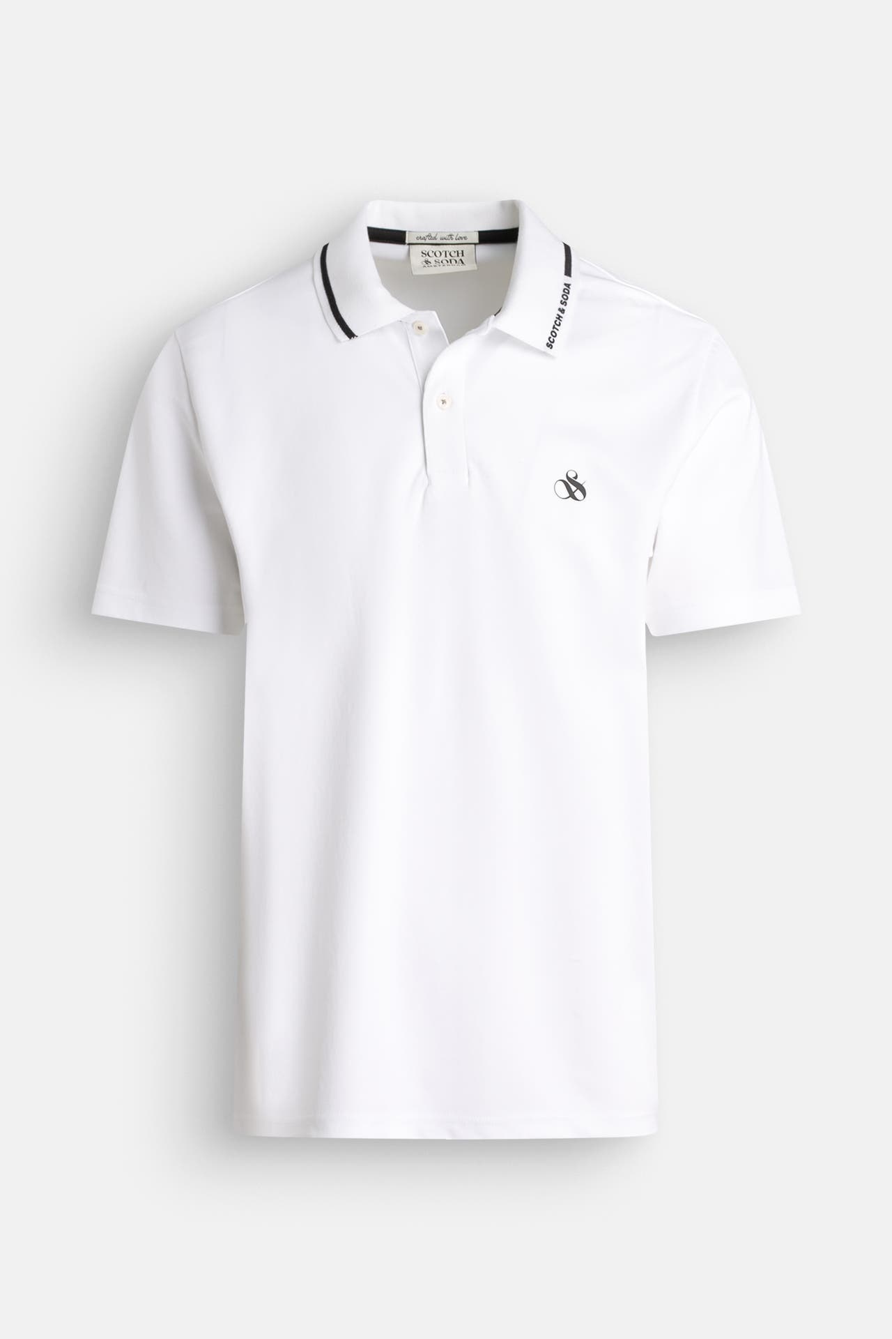 SCOTCH & SODA Polo-Shirt weiß, Bild 1