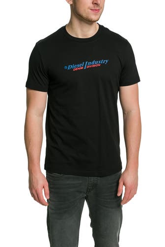 DIESEL T-Shirt 'Diegor' schwarz