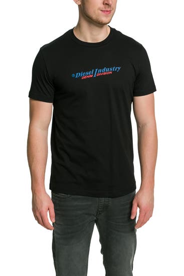 DIESEL - T-Shirt 'Diegor' schwarz