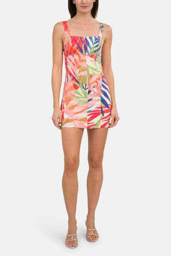 GUESS Kleid 'Brooklyn' gemustert