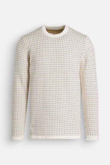 KNOWLEDGE COTTON APPAREL Strickpullover gemustert