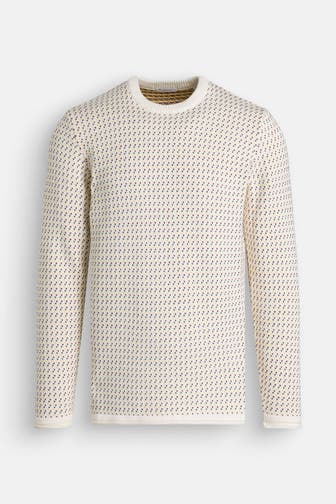 KNOWLEDGE COTTON APPAREL Strickpullover gemustert