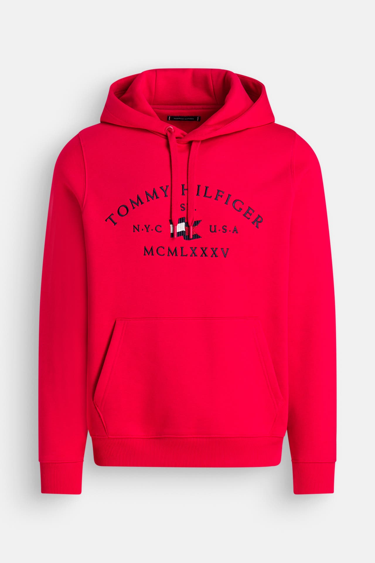 TOMMY HILFIGER Hoodie rot, Bild 1