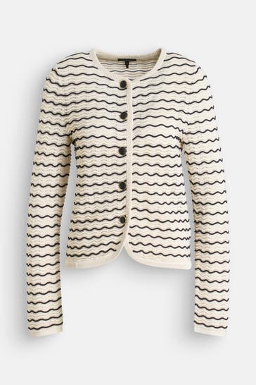 RAG & BONE Strickjacke 'Elisa' gestreift