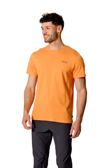 RAB T-Shirt 'Stance Strata' orange