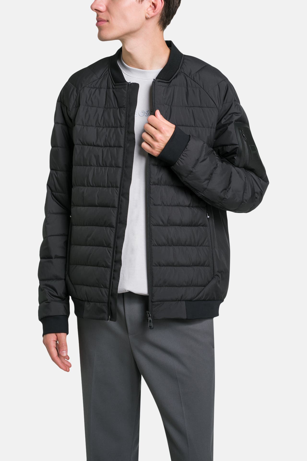 BOSS Light-Steppjacke 'Ordos' schwarz, Bild 1