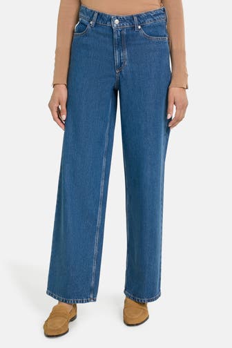 MARC O'POLO DENIM Jeans wide blau