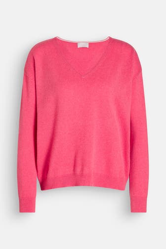 HEMISPHERE Kaschmir-Pullover fuchsia