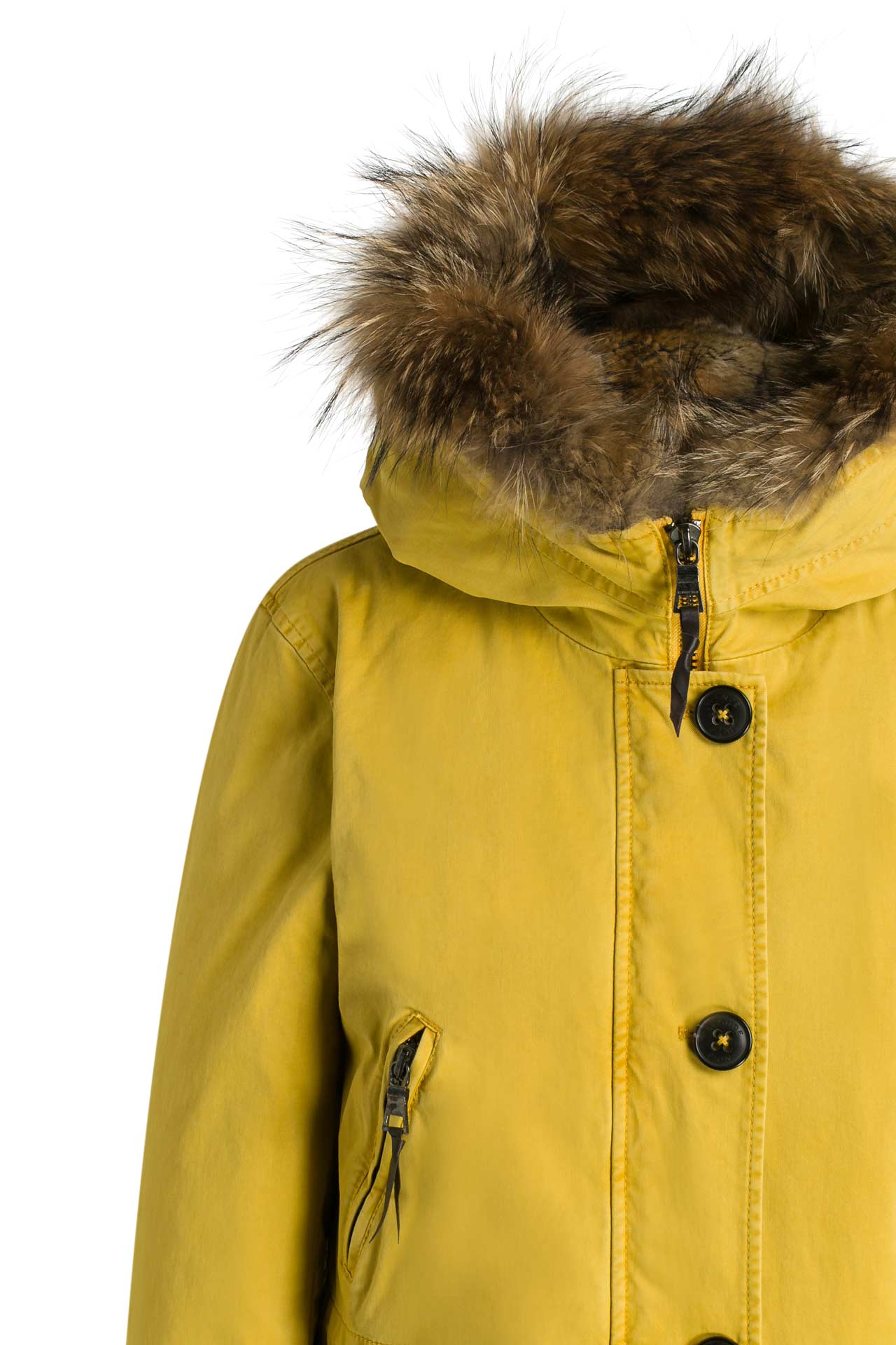 Echtpelz Daunenparka Aspen BLONDE NO. 8 g nstig online