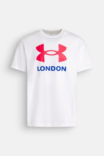 UNDER ARMOUR T-Shirt 'London' weiß