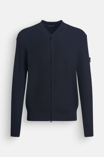 PEUTEREY Strickjacke 'Stromstad' dunkelblau