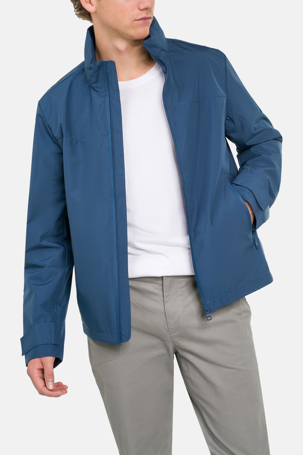 TOMMY HILFIGER Übergangsjacke 'Regatta' azurblau, Bild 1