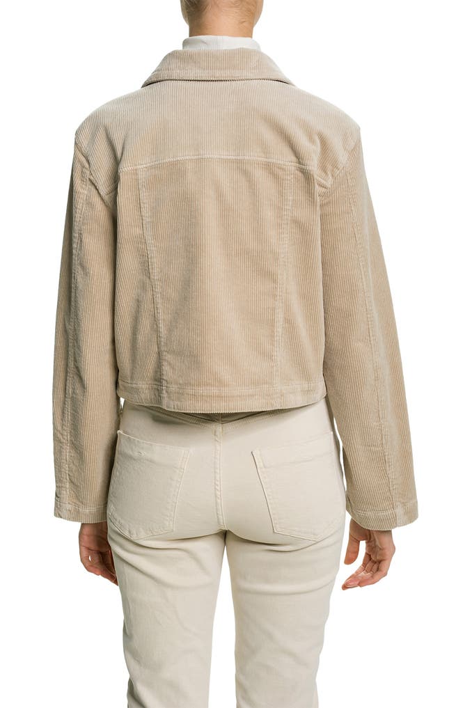 Fabelhafte Cordjacke Damen Beige Bild