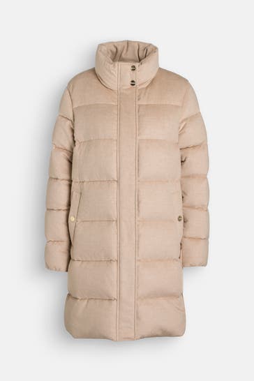 MABRUN Daunenmantel 'Belinda' beige