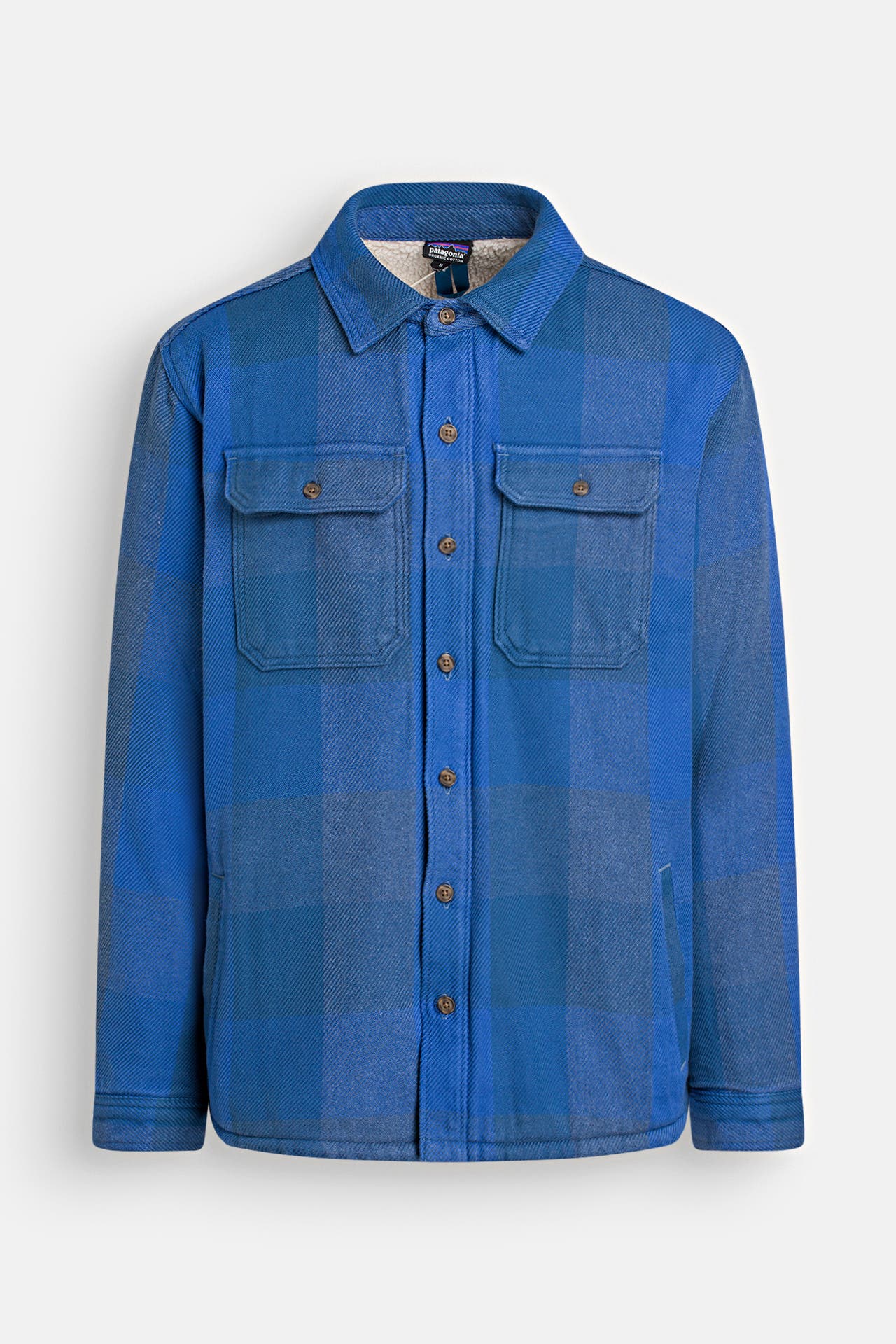 PATAGONIA Overshirt dunkelblau kariert, Bild 1