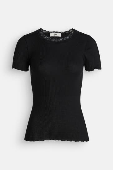 RM BY ROSEMUNDE T-Shirt 'Bea' schwarz
