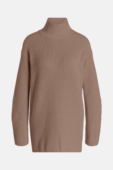 MARC O'POLO Strickpullover braun