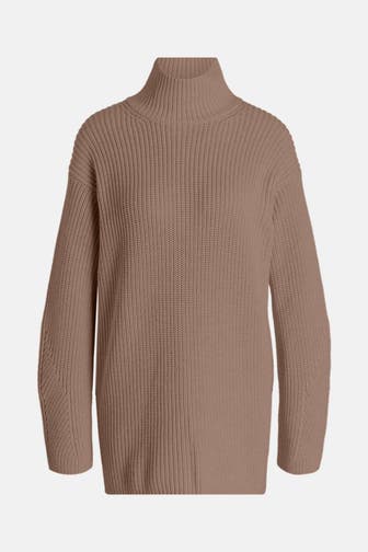 MARC O'POLO Strickpullover braun