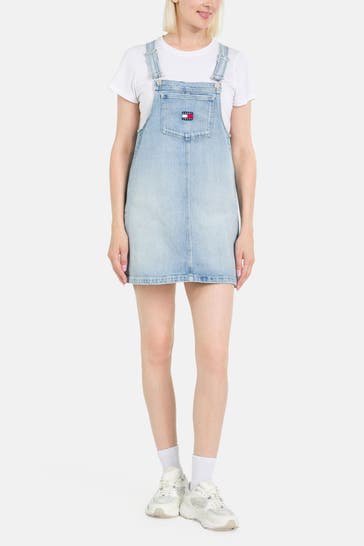 TOMMY HILFIGER Jeanskleid hellblau