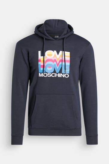 LOVE MOSCHINO Hoodie dunkelblau