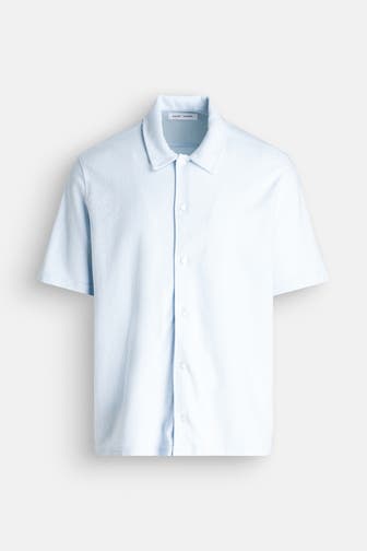 SAMSØE & SAMSØE Kurzarmhemd hellblau