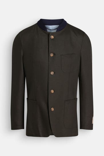 WINDSOR. Janker 'Giesing' dunkelbraun