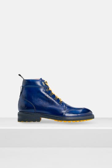 MELVIN & HAMILTON Leder-Boots 'Trevor 5' königsblau