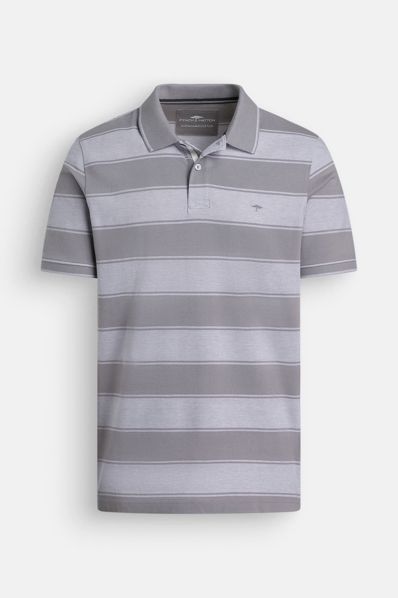 FYNCH-HATTON Polo-Shirt gestreift, Bild 1