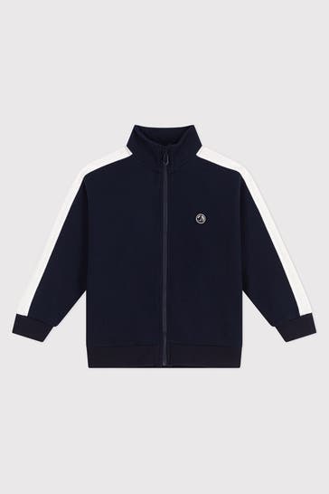 PETIT BATEAU Sweatjacke navy