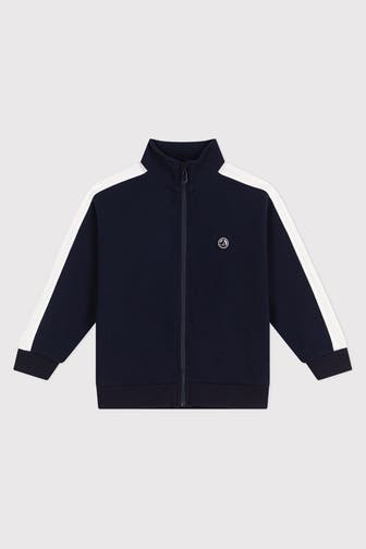 PETIT BATEAU Sweatjacke navy