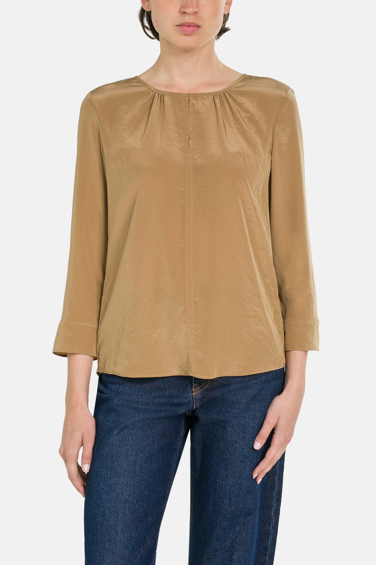 LUISA CERANO Blusenshirt camel, Bild 1
