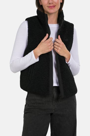 DKNY Wendeweste schwarz