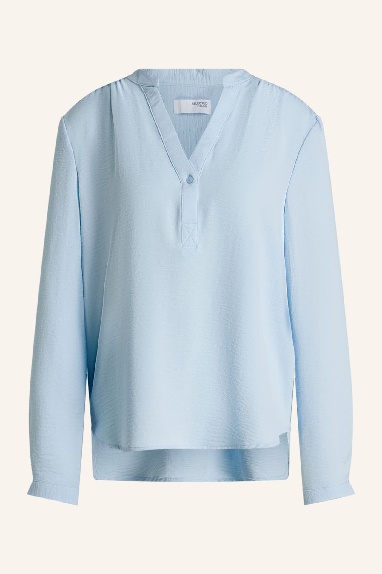 SELECTED Casual-Bluse hellblau, Bild 1