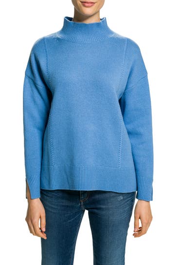 GANT Wollmixpullover blau
