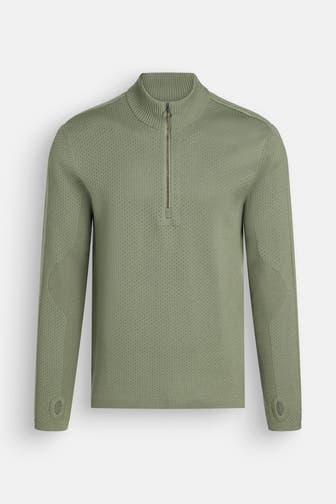 ICEBREAKER Strick-Troyer oliv