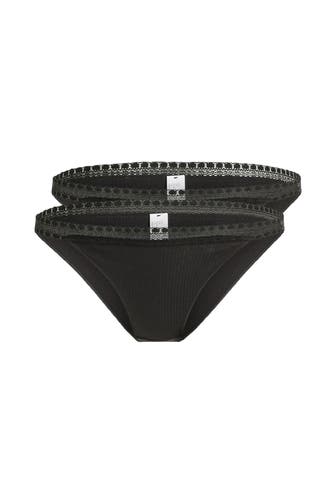 SLOGGI 2er-Pack Slips schwarz