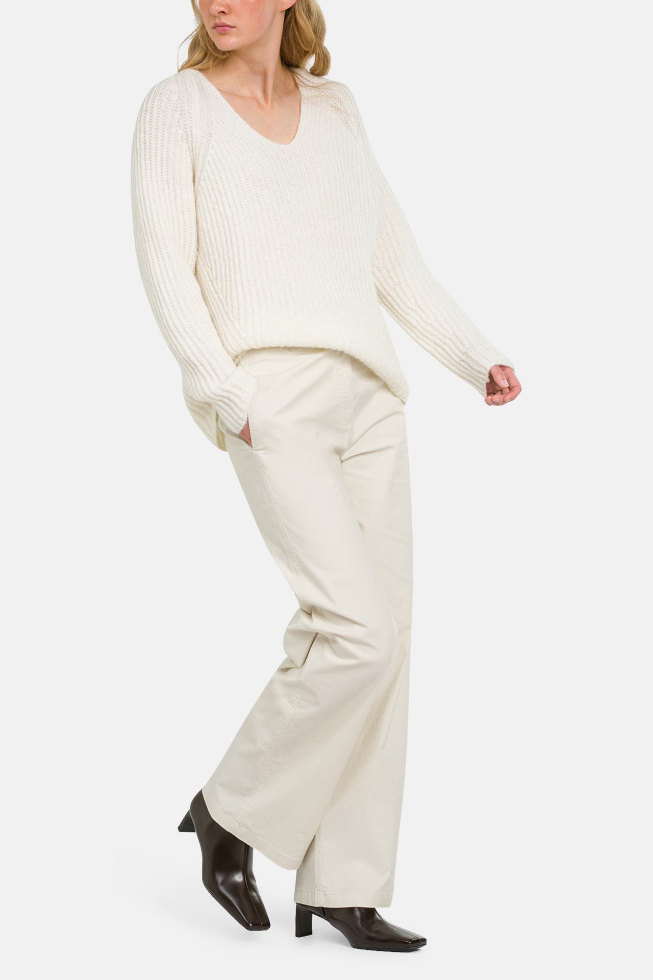 DRYKORN Wollmix-Pullover 'Lynette' creme, Bild 1