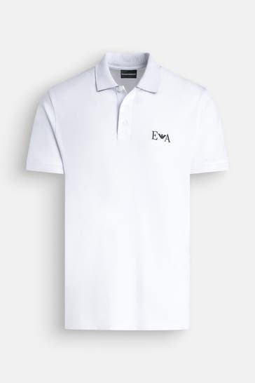 EMPORIO ARMANI Polo-Shirt weiß
