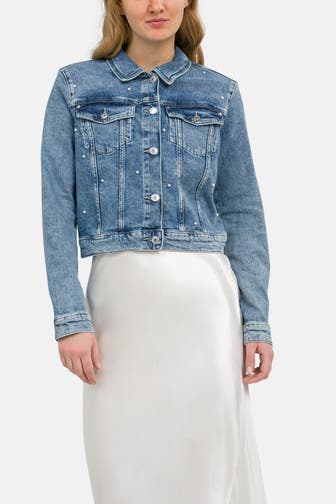 GUESS Jeansjacke 'Adoria' blau