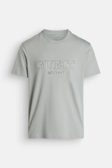 GUESS T-Shirt graugrün