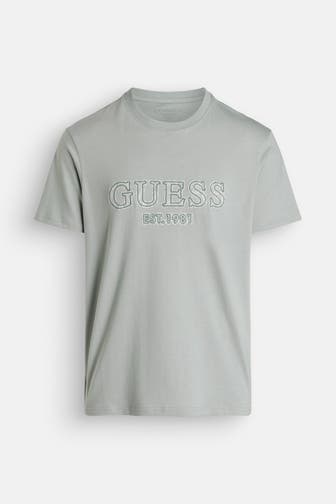 GUESS T-Shirt graugrün