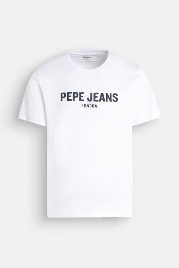 PEPE JEANS T-Shirt 'Donny' weiß