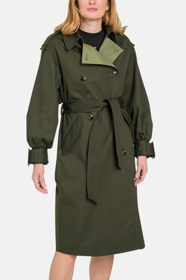 DESIGUAL Trenchcoat dunkeloliv