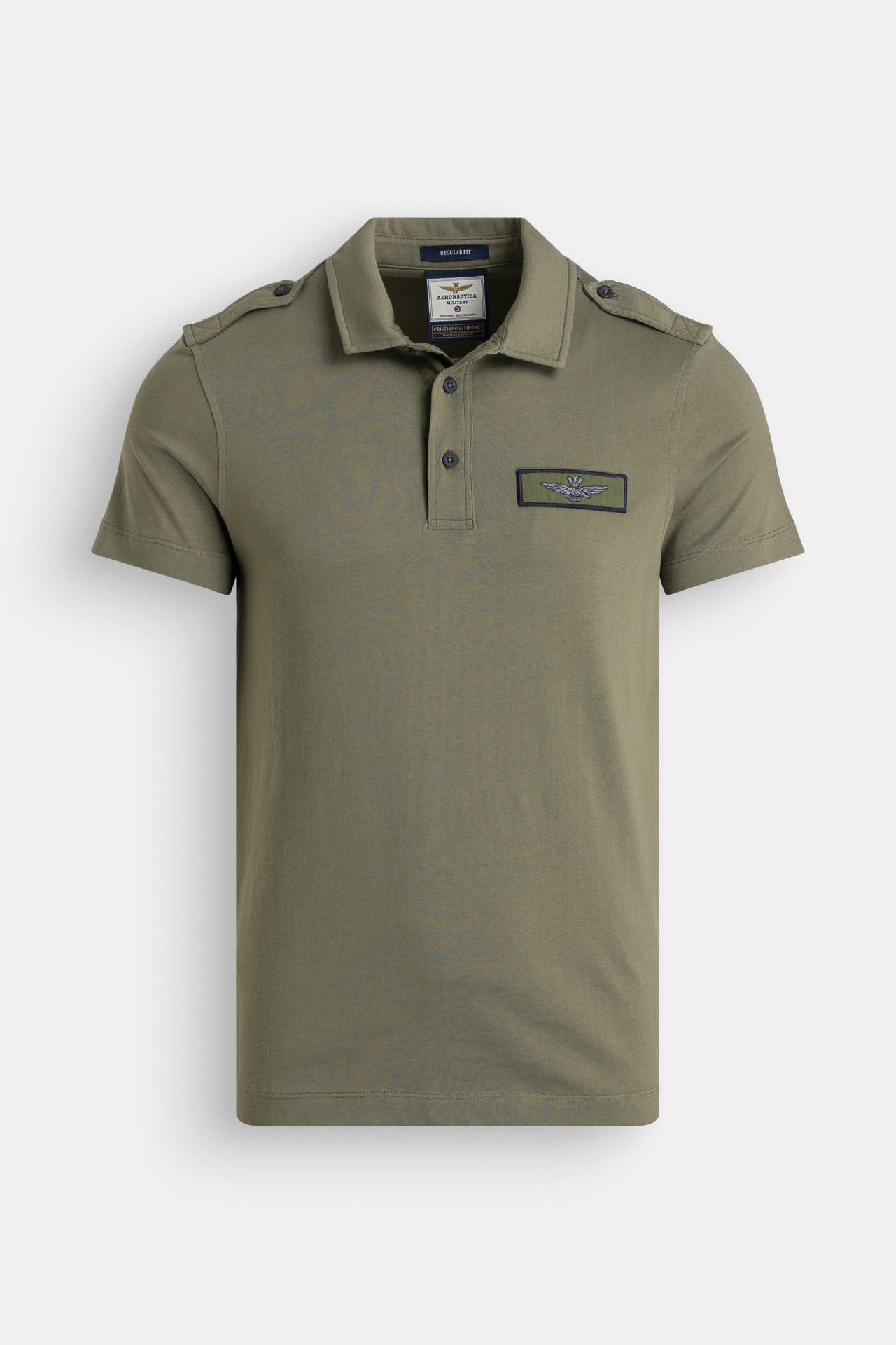 AERONAUTICA MILITARE Polo-Shirt oliv, Bild 1