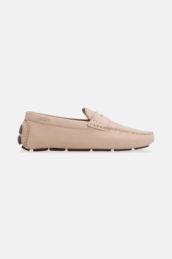 JOOP! Leder-Slipper 'Dimitri' creme