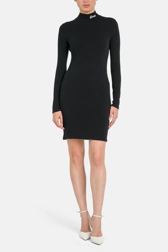 GUESS Jersey-Kleid schwarz