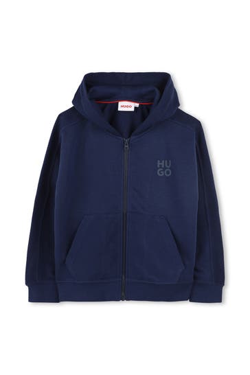 HUGO Sweatjacke königsblau